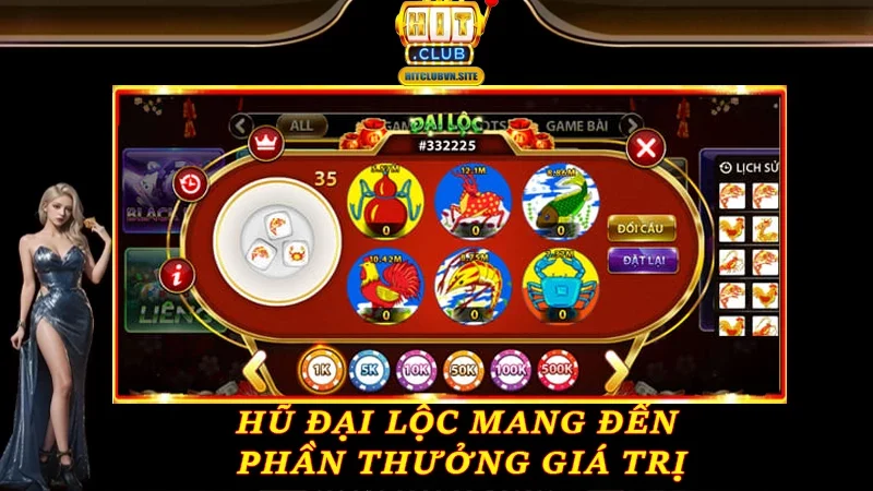 Hũ Đại Lộc mang đến phần thưởng giá trị