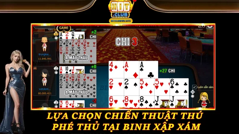 Lựa chọn chiến thuật thú phé thủ tại binh xập xám