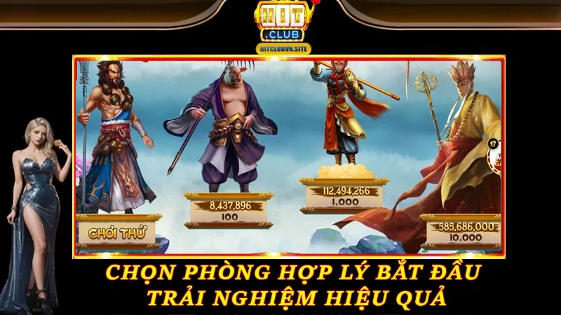 Chọn phòng hợp lý bắt đầu trải nghiệm hiệu quả