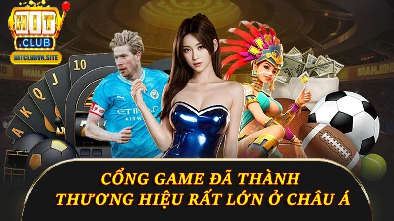 Cổng game đã thành thương hiệu rất lớn ở châu Á